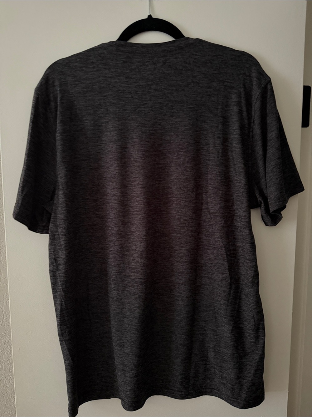 Outdoor Voices Dark Heather Short Sleeve Crew Tee - Charcoal - Picture 2 of 2